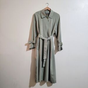 LONDON FOG Beige Long Trench Coat